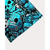 voordelige Jongens 3D Visie &amp; Geometrie-Jongens 3D Grafisch Doodskoppen T-shirt Korte mouw Zomer Lente Modieus Basic Kinderen 4-12 jaar Strakke ronde hals Buiten Casual Dagelijks Normale pasvorm