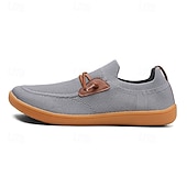 preiswerte Sneaker für Herren-Herren Leichte Barfußschuhe – Atmungsaktive Freizeitsneaker mit Slip-On Design für Gehen, Reisen und Alltag