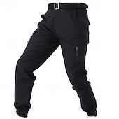 preiswerte Cargohosen-Herren Cargohose Cargohosen Cargohose Jogginghose Jogger Hose Hosen Wanderhose Elastische Taille Multi Pocket Glatt Windundurchlässig tragbar In voller Länge Outdoor Täglich Campen und Wandern Sport