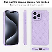 economico Cover per iPhone-telefono Custodia Per iPhone 15 Pro Max Plus iPhone 14 13 12 11 Pro Max Plus iPhone 13 12 11 Pro Max Per retro con cordino con cinturino da polso Resistente agli urti Retrò TPU pelle sintetica