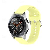 economico Cinturini per orologi Samsung-Cinturino per orologio  per Samsung Galaxy Watch 3 45mm, Galaxy Wacth 46mm, Gear S3 Classic / Frontier, Gear 2 Neo Live Silicone Sostituzione Cinghia Regolabili Cinturino sportivo Polsino