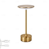 cheap Table Lamps-Metal Bar UFO Desk Lamp - USB Charging, Touch Dimming &amp; Color Adjustment for Bar Coffee Shop
