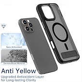 お買い得  iPhone用ケース-電話 ケース 用途 iPhone 16 Pro Max プラス iPhone 15 プロマックスプラス iPhone 14 Pro Max Plus バックカバー スタンド付き 磁石バックル 耐衝撃 レトロ風 PC シリコーン