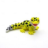 cheap Novelty Toys-3D Printed Lizard for Kids and Adult 3D Printed Gecko Fidget Toys Decor for Stress Relief