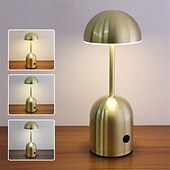 economico Lampade da tavolo-lampada da scrivania a led in ferro ricaricabile con usb &amp;regolazione tricolore per impieghi gravosi per bar ristorante