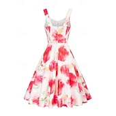 cheap Dresses-Elegant Classical 1950s Dress A-Line Women&#039;s Valentine&#039;s Day Event / Party Date Tea Party Adults&#039; Dress Spring &amp; Summer
