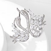economico Spille e fermagli-Per donna Spille geometrico Con animale Moda Semplice Spilla Gioielli Argento Per Ufficio Giornaliero