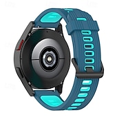 olcso Samsung óraszíjak-Óraszíj mert Samsung Galaxy Watch Active 2 40/44mm Szilikon Csere Szíj Állítható Sportszíj Karszalag