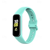 זול להקות שעונים של סמסונג-צפו בנד ל Samsung Galaxy Fit E SM-R375 סיליקוןריצה תַחֲלִיף רצועה מתכוונן רצועת ספורט צמיד