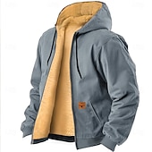 voordelige Vintage Etnische Hoodies-Voor heren Cowboy Trui met capuchon Sweatshirt Hoodie met rits Sweatshirt met capuchon Strakke ronde hals Modieus 3D-afdrukken Vakantie Streetwear Zwart blauw Rits omhoog Herfst Winter Ontwerper