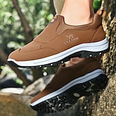 abordables Baskets-chaussures de randonnée à enfiler pour hommes – baskets d&#039;extérieur durables avec semelle antidérapante, conception légère et tissu respirant pour le trail et le camping