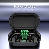 halpa TWS Todelliset langattomat kuulokkeet-XG33 Langattomat kuulokkeet TWS Korvakoukku Bluetooth 5.3 Melunvaimennus Urheilu HIFI varten Apple Samsung Huawei Xiaomi MI Kunto Retkeily ja vaellus Juoksu Matkapuhelin Matkailu ja viihde