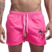 cheap Men&#039;s Boxer Swim Trunks-Men&#039;s Swim Trunks Swim Shorts Board Shorts Bathing Suit Drawstring Mesh Lining with Pockets Swimming Surfing Beach Water Sports Printed Summer Spring