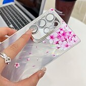 Недорогие Чехлы для Samsung-телефон Кейс для Назначение SSamsung Galaxy S24 Ultra S24 Plus S24 S24 ФЭ S23 Ultra А55 А35 А25 А15 5Г S25 Ультра Кейс на заднюю панель с ремешком на запястье Защита от удара Ретро ТПУ ПК