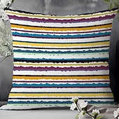 cheap Boho Style-Bohemian Decorative Toss Pillows Cover 4PC Soft Square Cushion Case Pillowcase for Bedroom Livingroom Sofa Couch Chair