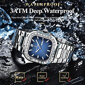 お買い得  クォーツ腕時計-メンズ クォーツ時計 ミニマリスト ファッション カジュアル ビジネス 輝光 カレンダー 日付 週間 防水 スチールウォッチ
