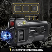 abordables Caméras IP d&#039;intérieur-Vision nocturne numérique 4K 300 m de vision nocturne complète Utilisation de jour comme de nuit Prise en charge du zoom 6x Prise de photos en résolution 36MP Enregistrement vidéo 4K