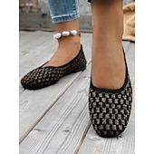 baratos Sapatilhas de mulher-sapatilhas femininas azuis de malha com palmilha acolchoada - sapatos confortáveis e elegantes para o trabalho e uso diário