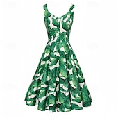 cheap Dresses-Elegant Classical 1950s Dress A-Line Women&#039;s Valentine&#039;s Day Event / Party Date Tea Party Adults&#039; Dress Spring &amp; Summer
