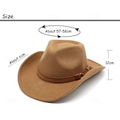 Χαμηλού Κόστους Καπέλο Fedora-Ανδρικά Καπέλο Ντέρμπι του Κεντάκι Καπέλο ηλίου Καπέλο καουμπόι Καπέλο Fedora Trilby Μαύρο Ρουμπίνι Μάλλινο Πεπαλαιωμένο Στυλ Μοντέρνα 18ος αιώνας Πολιτεία του Τέξας Καθημερινά Θεματικό κόμμα