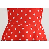 cheap Dresses-Elegant Classical 1950s Dress Polka Dot A-Line Women&#039;s Valentine&#039;s Day Event / Party Date Tea Party Adults&#039; Dress Spring &amp; Summer