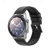 お買い得  サムスンの時計バンド-時計バンド のために Samsung Galaxy Watch 7/6/5/4 40/44mm, Galaxy Watch 5 Pro 45mm, Galaxy Watch 6/4 Classic 42/46/43/47mm, Watch 3, Active 2, Gear S3 S2 シリコーン PUレザー 置換 ストラップ 調整可 Solo Loop リストバンド