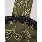 preiswerte Kleider-Retro Vintage 1950er Vintage-Kleid Kleid Maskerade Damen Karneval Neujahr Maskerade Alltagstauglich Junggesellinnenabschiedsparty Erwachsene Kleid