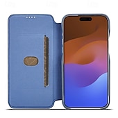 economico Cover per iPhone-Custodia per telefono per iPhone 16 Pro Max Plus iPhone 15 Pro Max Plus iPhone 14 13 12 11 Pro Max Plus Mini Cover flip con slot per schede anti-caduta retrò TPU pelle PU