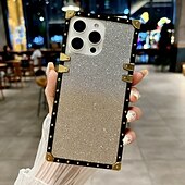 お買い得  iPhone用ケース-電話 ケース 用途 iPhone 16 Pro Max プラス iPhone 15 プロマックスプラス iPhone 14 13 12 11 Pro Max Plus Mini バックカバー スタンド付き ミラー ワイヤレス充電をサポート レトロ風 PC