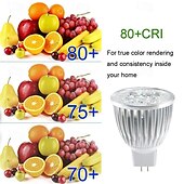 economico Faretti a LED-10 pz faretto led 5w mr16 4w faretto led foco lampada led 12v per casa hotel dect 3w