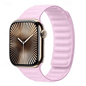 お買い得  Apple Watch Bands-Solo Loop と互換性があります Apple Watch ウォッチバンド 38mm 40mm 41mm 42mm 44mm 45mm 49mm マグネティッククラスプ 調整可 生地 交換用時計バンド のために iwatch Ultra 2 Series 9 8 7 SE 6 5 4 3 2 1