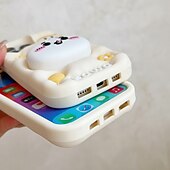 levne Pouzdra pro iPhone-telefon Carcasă Pro iPhone 16 iPhone 16 Pro iPhone 16 Pro Max iPhone 15 Pro Max Plus iPhone 14 13 12 Pro Max Plus Zadní kryt se stojánkem Anti peep s poutkem na zápěstí Retro Silikon