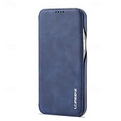 economico Cover per iPhone-Custodia per telefono per iPhone 16 Pro Max Plus iPhone 15 Pro Max Plus iPhone 14 13 12 11 Pro Max Plus Mini Cover flip con slot per schede anti-caduta retrò TPU pelle PU