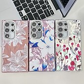 Недорогие Чехлы для Samsung-телефон Кейс для Назначение SSamsung Galaxy S24 S24 Ultra Plus S24 ФЭ S23 Ultra А55 А35 А25 А15 5Г A54 S25 Ультра Кейс на заднюю панель Защита от удара Ретро ТПУ ПК