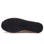Χαμηλού Κόστους Ανδρικά Sneakers-ανδρικά casual αθλητικά παπούτσια εσπαντρίγιας, ελαφριά παπούτσια με κορδόνια με σόλα από γιούτα, κομψά καλοκαιρινά παπούτσια για καθημερινή χρήση και υπαίθριες δραστηριότητες