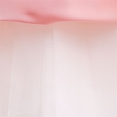 abordables Robes à Fleurs pour Filles-Robe de Demoiselle d&#039;Honneur Fille enfants Fille Robe de princesse Utilisation Mariage Soirée Elégant Magnifique Maille Couleur unie Sans Manches Col Ras du Cou Blanche Champagne 4 ans et +