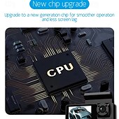 ieftine DVR Auto-A7 1080p Model nou / Fără fir / cu cameră spate DVR auto 170 Grade Unghi larg 2 inch IPS Dash Cam cu WIFI / Vedere nocturnă / Detector de Mișcare 4 LED-uri cu infraroșu Înregistrator auto