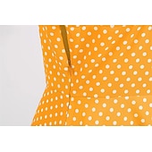economico Vestiti-Elegante Classico Anni 1950 Vestito A Pois Linea ad A Costume Per donna San Valentino Evento / Festa Data Tè Adulti Vestito Primavera &amp; Estate