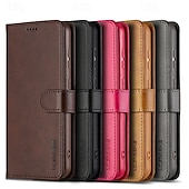 お買い得  サムスン用ケース-Samsung Galaxy S24 S24 Ultra Plus S24 FE S23 S22 S21 S20 Ultra Plus FE S25 Ultra用のスタンドホルダー、マグネットカードスロット、レトロTPU PUレザーのフリップカバー