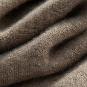 preiswerte Herren Elite Pullover &amp; Cardigans-Herren Kaschmir Strickjacke Weste Stricken Knopf hoch V Ausschnitt Strickware Elegant Schule Formell Bekleidung Frühling Herbst Schwarz Marineblau S M L
