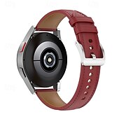 billige Samsung klokkebånd-Klokkerem til Samsung Galaxy 3 41mm Watch 42mm PU-lær Erstatning Stropp Justerbar Solo loop Armbånd