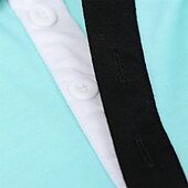 cheap Men&#039;s Classic Polo-Men&#039;s Sports Polo Shirts Golf Shirt Casual Ribbed Polo Collar Short Sleeve Fashion Basic Solid Color Patchwork Summer Regular Fit Black White Red Blue Green Sports Polo Shirts