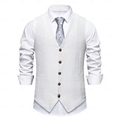 levne Blazery a vesta-Retro Řvoucí 20s 20. léta 20. století Kamizelka Vesta Velký Gatsby Gentleman Retro Pánské Vánoce předvečer Všech svatých Karneval Výkon loučení se svobodou nevěsty Festival Dospělé Vesta Celý rok