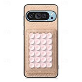 זול תיק טלפון אחר-טלפון מגן עבור גוגל Pixel 9 Pro Pixel 8 Pro Pixel 8 פיקסל 9 Pixel 7 Pixel 7 Pro Pixel 6 Pixel 6 Pro כיסוי אחורי ניתן לניתוק מגנטי תמיכה בטעינה אלחוטית רטרו TPU סיבי פחמן
