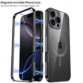 お買い得  iPhone用ケース-電話 ケース 用途 iPhone 16 Pro Max プラス iPhone 15 プロマックスプラス iPhone 15 Pro Max バックカバー スタンド付き 磁石バックル ワイヤレス充電をサポート レトロ風 PC