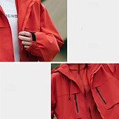 cheap Softshell, Fleece &amp; Hiking Jackets-Women&#039;s Softshell Jacket Hiking Jacket Winter Outdoor Color Block Thermal Warm Windproof Water Resistant 3-in-1 Jacket Winter Jacket Fleece Jackets Traveling Black Ivory Pink Red Orange