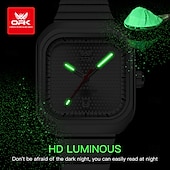 economico Orologi al quarzo-Da uomo Orologio al quarzo All&#039;aperto Sportivo Di tendenza Orologio casual Luminoso Calendario Impermeabile Decorativo Acciaio Guarda
