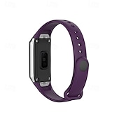abordables Correas de reloj Samsung-Ver Banda para Samsung Galaxy Fit SM-R370 Silicona Reemplazo Correa Ajustable Correa Deportiva Pulsera