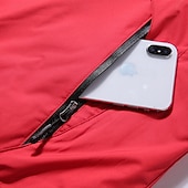 Χαμηλού Κόστους Αθλητικό Μπουφάν-Ανδρικά Χειμωνιάτικα μπουφάν Μπουφάν fleece Αδιάβροχο Jachetă de Drumeție ΕΞΩΤΕΡΙΚΟΥ ΧΩΡΟΥ Καθημερινά Ρούχα Ζεστό Τσέπη Φθινόπωρο Χειμώνας Συνδυασμός Χρωμάτων Μοντέρνα Κομψό στυλ street Με Κουκούλα