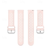 levne Pásky na hodinky Samsung-Pásek hodinek pro Samsung Galaxy Watch 3 45mm Silikon Výměna, nahrazení Popruh Nastavitelný Sportovní značka Náramek